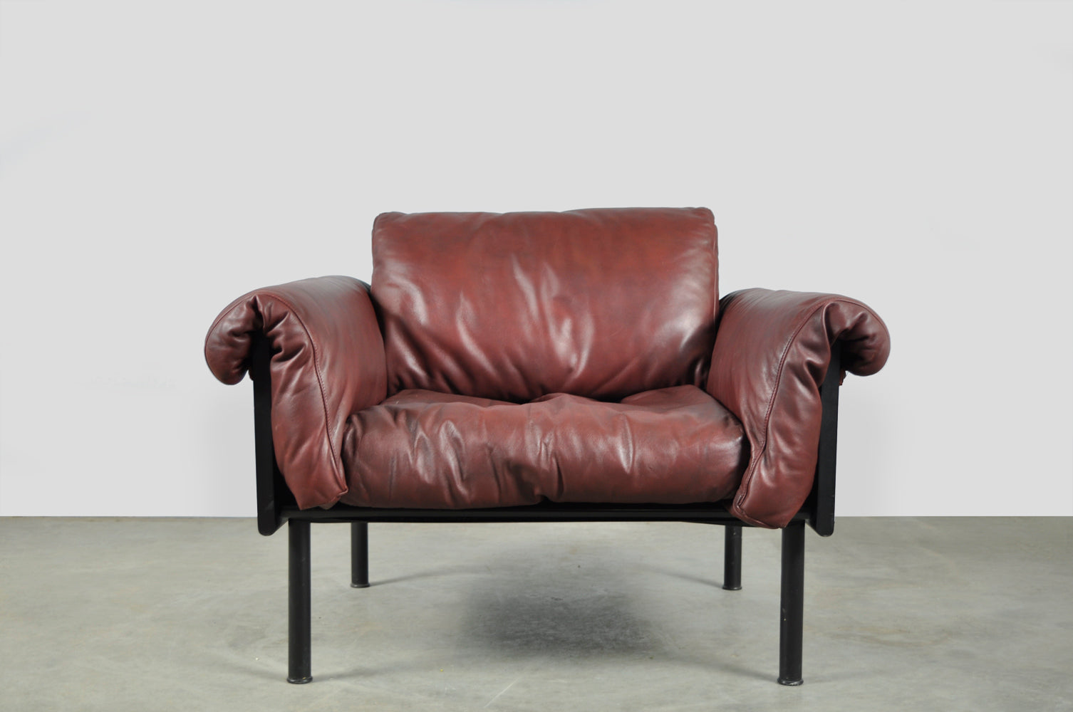 Vintage_easy_lounge_chair_Ateljee_by_Yrjö_Kukkapuro_&_HAIMI,_Finland_1960s