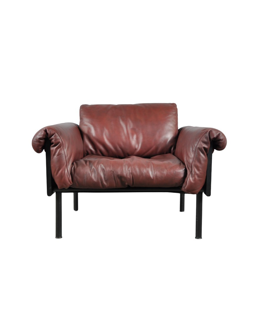 Vintage_easy_lounge_chair_Ateljee_by_Yrjö_Kukkapuro_&_HAIMI,_Finland_1960s