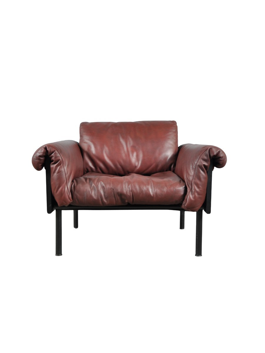 Vintage_easy_lounge_chair_Ateljee_by_Yrjö_Kukkapuro_&_HAIMI,_Finland_1960s