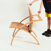 vintage_folding_chair_by_Gijs_Bakker_in_wood_and_rattan_for_Castelijn,_1976_Netherlands