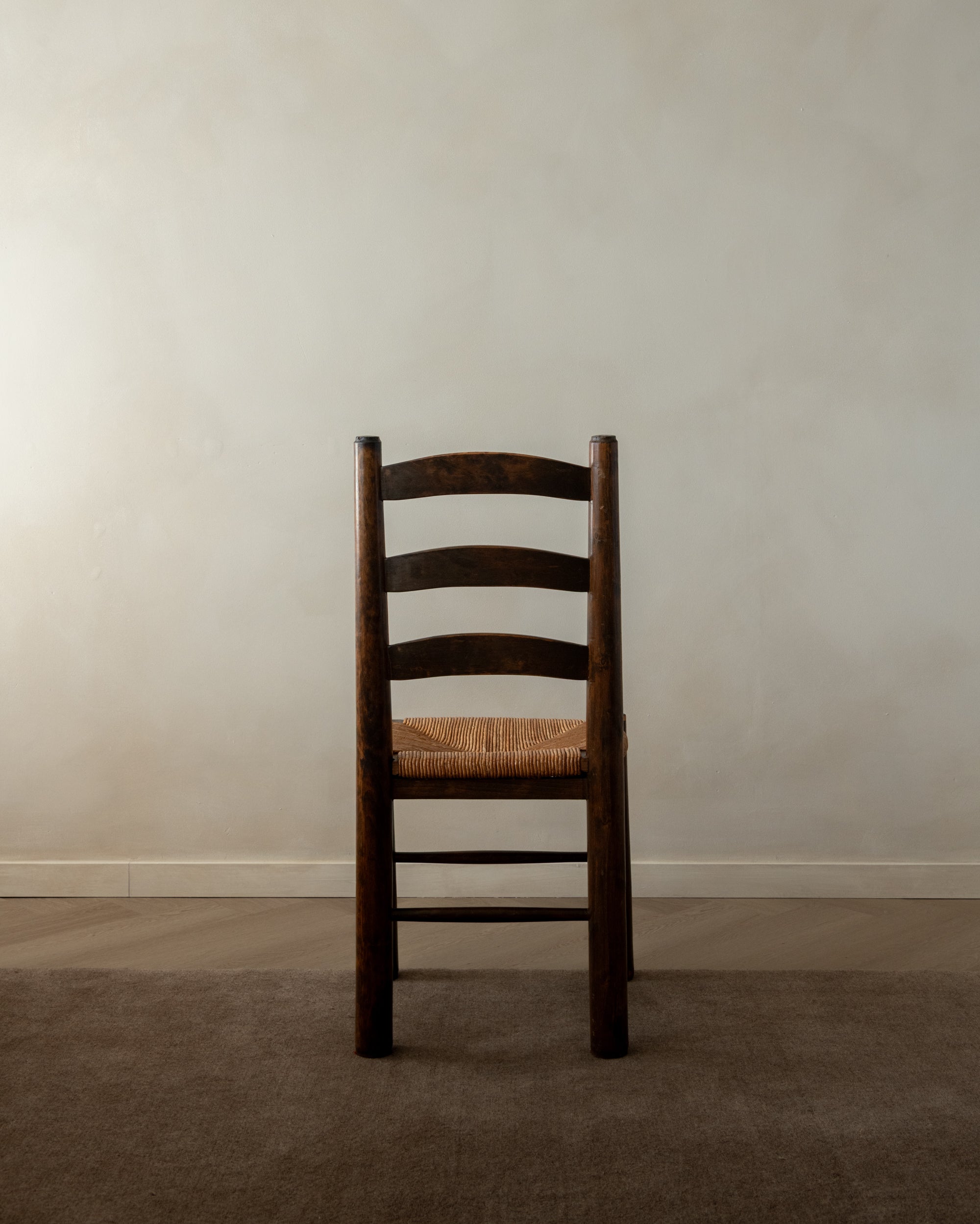 Set_of_6_French_Brutalist_Rush_Seat_Dining_Chairs_Attributed_to_Georges_Robert,_1950s