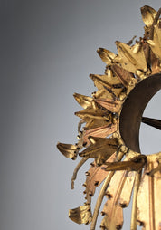 Vintage_gold_leaf_sun_lamp_from_1950s
