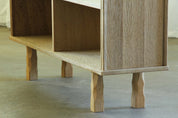 Henning_Kjærnulf_Oak_Bookcase_for_Nyrup_Møbelfabrik,_Danish_Design,_1960s