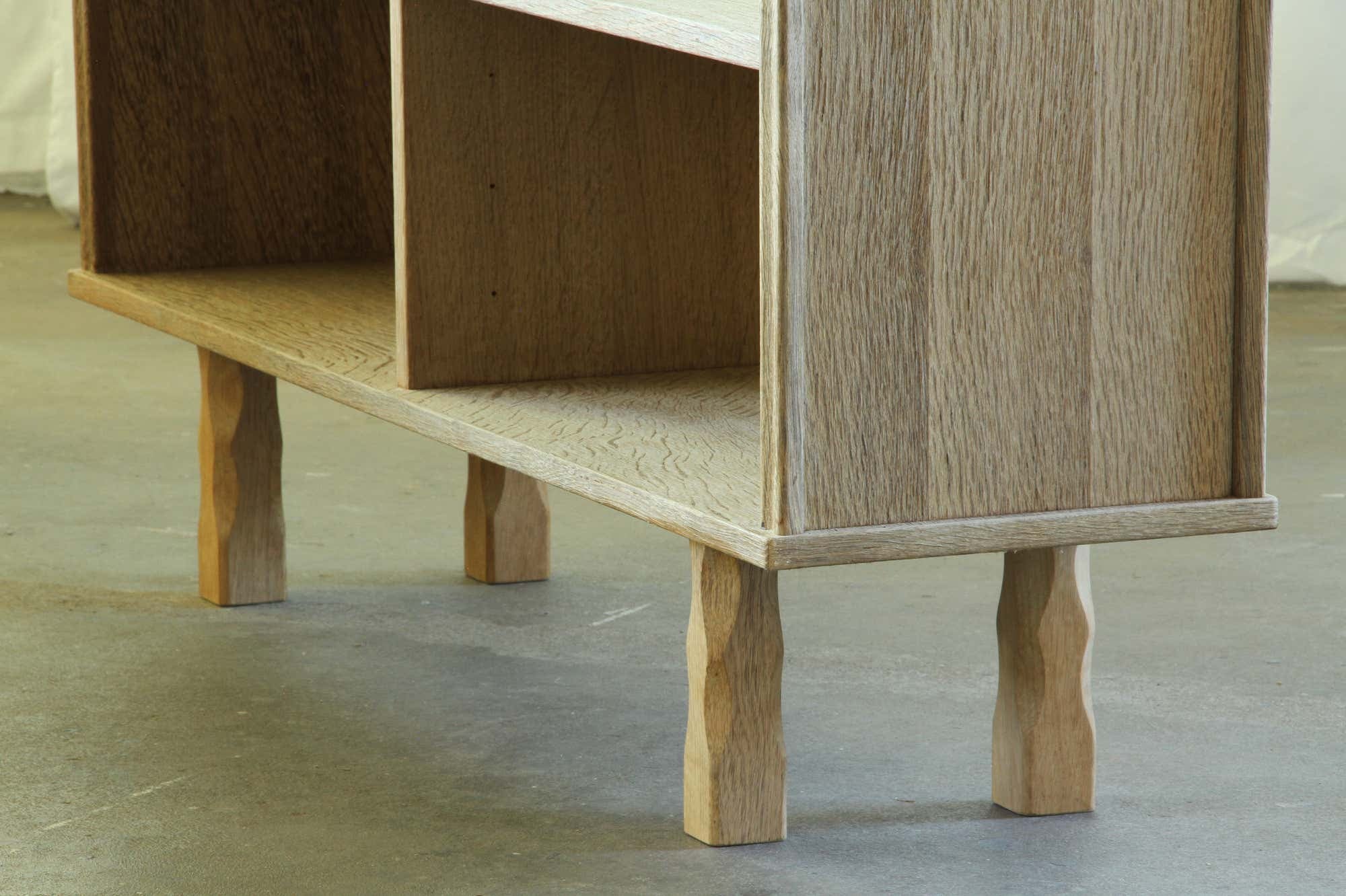 Henning_Kjærnulf_Oak_Bookcase_for_Nyrup_Møbelfabrik,_Danish_Design,_1960s