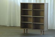 Henning_Kjærnulf_Oak_Bookcase_for_Nyrup_Møbelfabrik,_Danish_Design,_1960s
