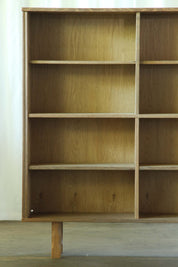 Henning_Kjærnulf_Oak_Bookcase_for_Nyrup_Møbelfabrik,_Danish_Design,_1960s