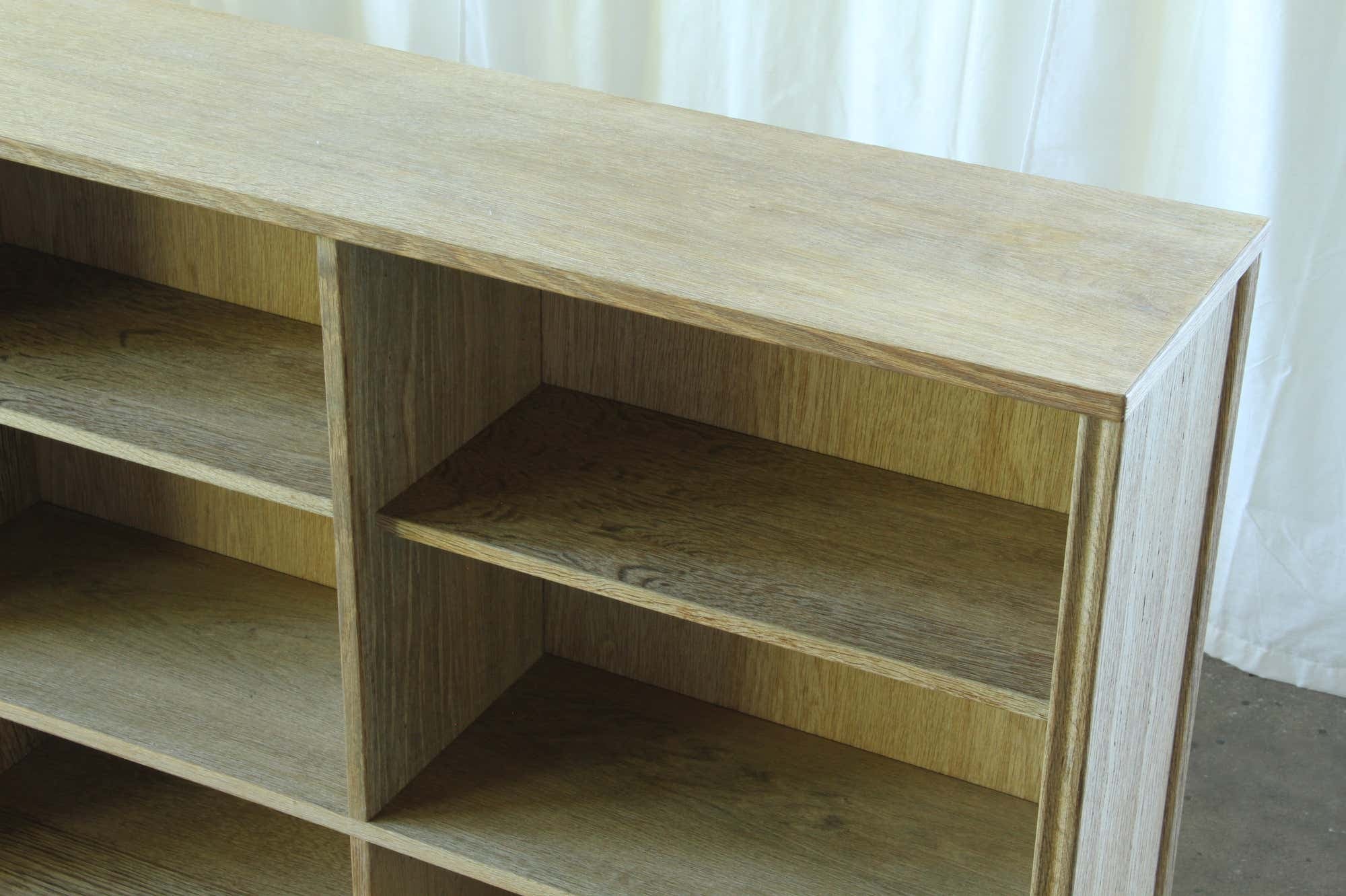 Henning_Kjærnulf_Oak_Bookcase_for_Nyrup_Møbelfabrik,_Danish_Design,_1960s