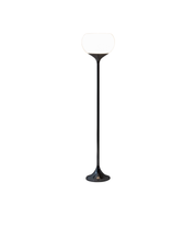 Vintage_Italian_Chrome_Floor_Lamp_Attributed_to_Guzzini,_1970s_Space_Age_White_Dome_Lamp