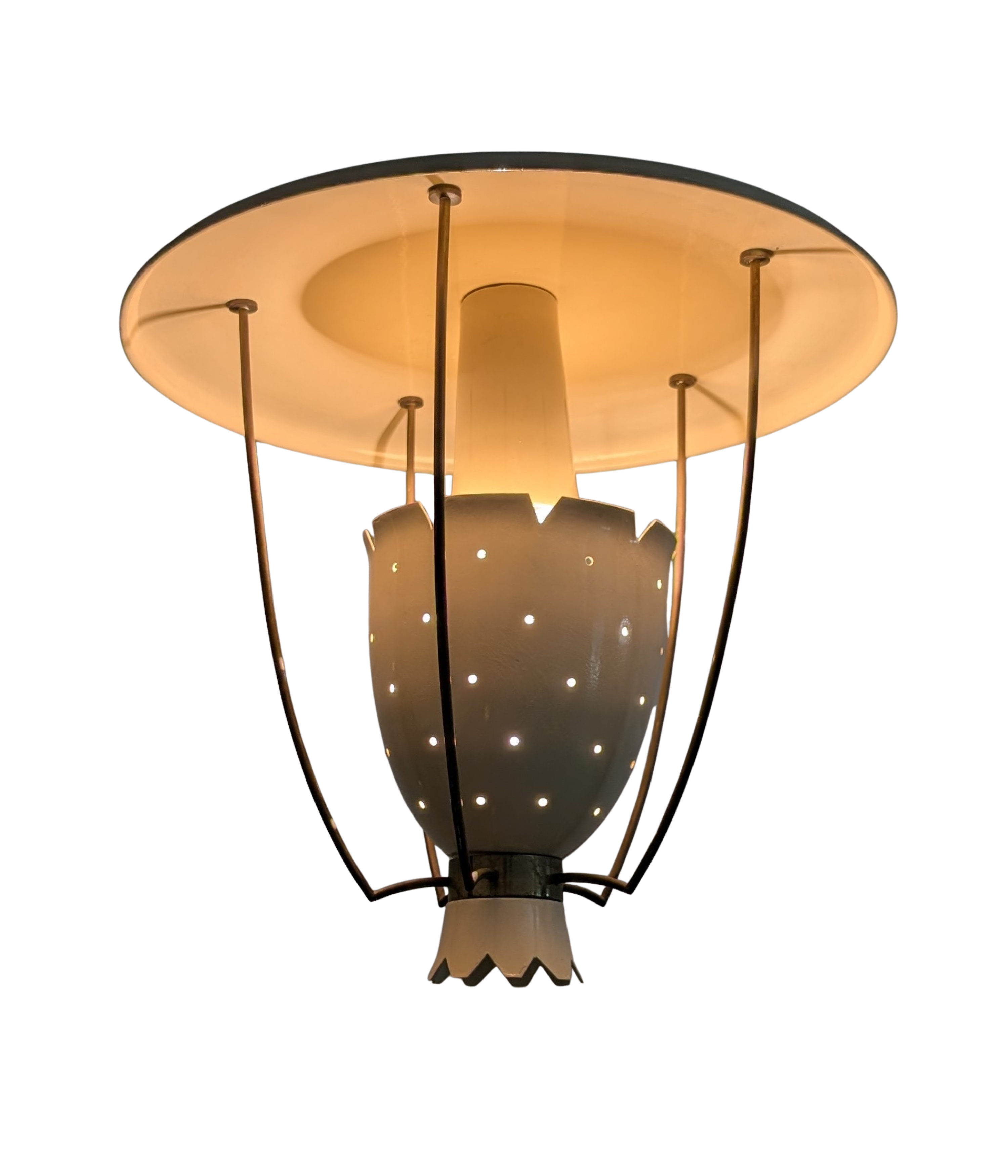 Vintage_Italian_Perforated_Metal_Pendant_Lamp,_1940s_Mid_Century_Modern_Ceiling_Light