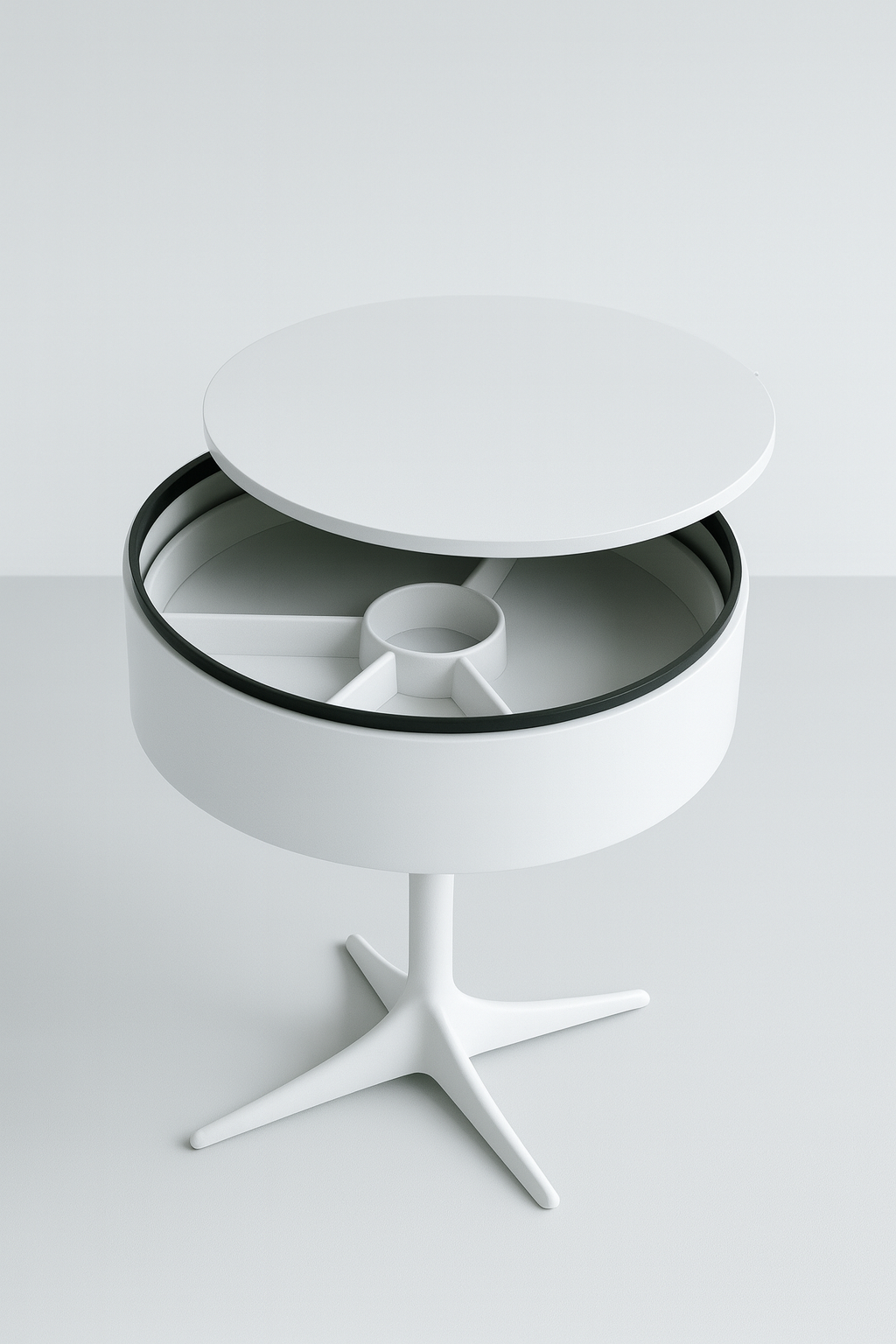 Vintage_Kartell_sewing_table_in_White