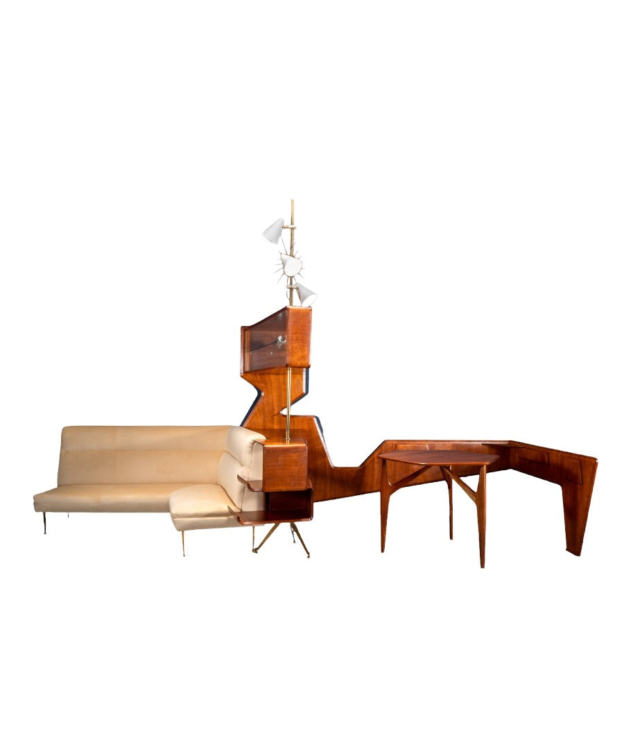 Vintage_Living_Room_Furniture_Unique_Piece_Mahogany_Veneer_1950s