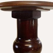 Vintage_Mahogany_Pedestal_Side_Table_with_Brass_Claw_Feet