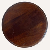 Vintage_Mahogany_Pedestal_Side_Table_with_Brass_Claw_Feet