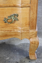 Mid-20th-Century_Danish_Oak_Chest_of_Drawers_with_Carved_Fronts_and_Cabriole_Legs,_Rococo_Revival_Style