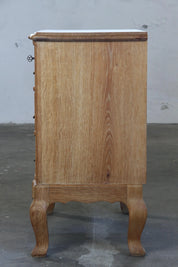 Mid-20th-Century_Danish_Oak_Chest_of_Drawers_with_Carved_Fronts_and_Cabriole_Legs,_Rococo_Revival_Style