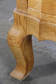 Mid-20th-Century_Danish_Oak_Chest_of_Drawers_with_Carved_Fronts_and_Cabriole_Legs,_Rococo_Revival_Style