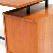 Compact_Pastoe_Writing_Desk_with_Ivory_Drawers,_Netherlands,_1950s