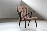 Danish_Mid-Century_Lounge_Chair_in_Dark_Beech_Wood_with_Original_Brown_Upholstery
