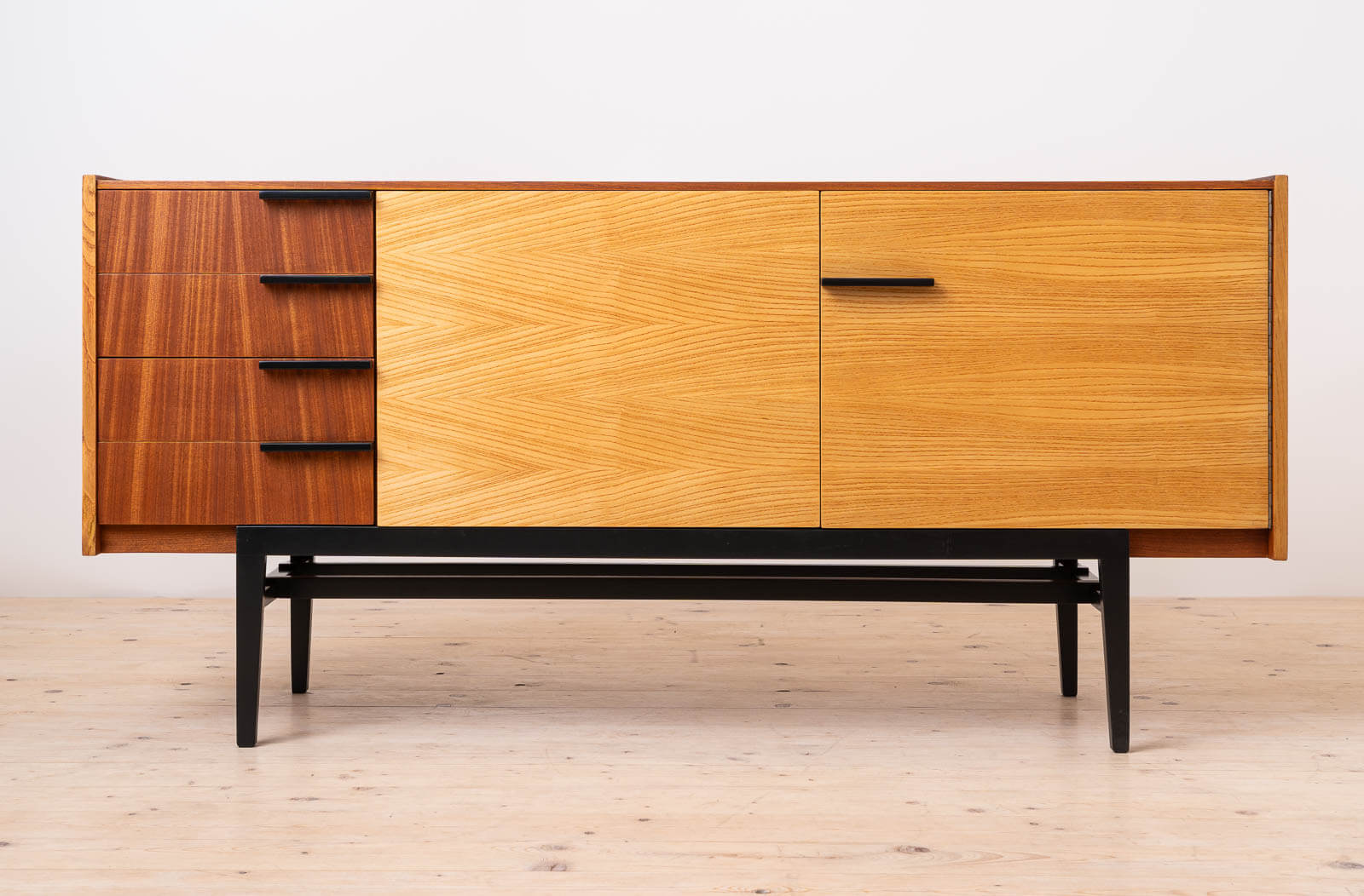 Frantisek_Mezulanik_Walnut_Sideboard_for_UP_Zavody,_Czechoslovakia_1960s