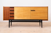 Frantisek_Mezulanik_Walnut_Sideboard_for_UP_Zavody,_Czechoslovakia_1960s