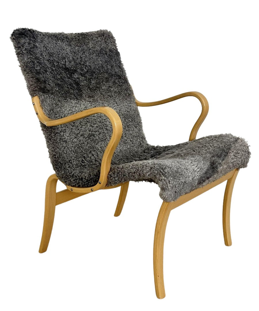 Vintage_Mina_Armchair_by_Bruno_Mathsson,_Pine_Frame_&_Grey_Shearling,_1950s_Sweden