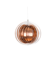 Vintage_Moon_Pendant_Lamp_in_Copper_with_Movable_Crescent_Shades_and_Glass_Diffuser,_Mid-Century_Modern