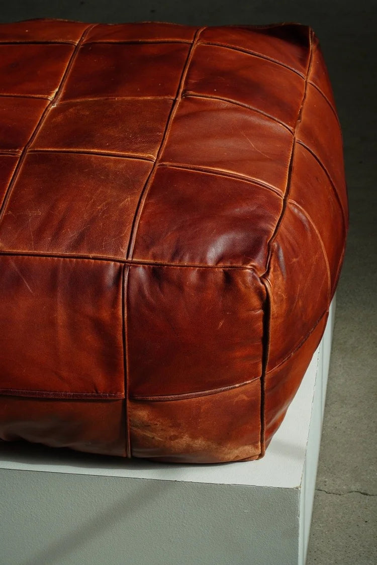 Vintage_Moroccan_Patchwork_Leather_Pouf_in_Brown,_1970s