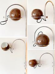 Space_Age_Mushroom_Arc_Wall_Lamp_by_Gepo,_Chrome_and_Brown_Adjustable_Light
