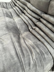 Original_Togo_Two-Seater_Sofa_by_Michel_Ducaroy_for_Ligne_Roset,_Grey_Velvet_Upholstery,_French_Modern_Design