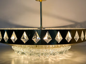 Scandinavian_Brass_and_Crystal_Glass_Pendant_Lamp_by_Vitrika_and_Orrefors