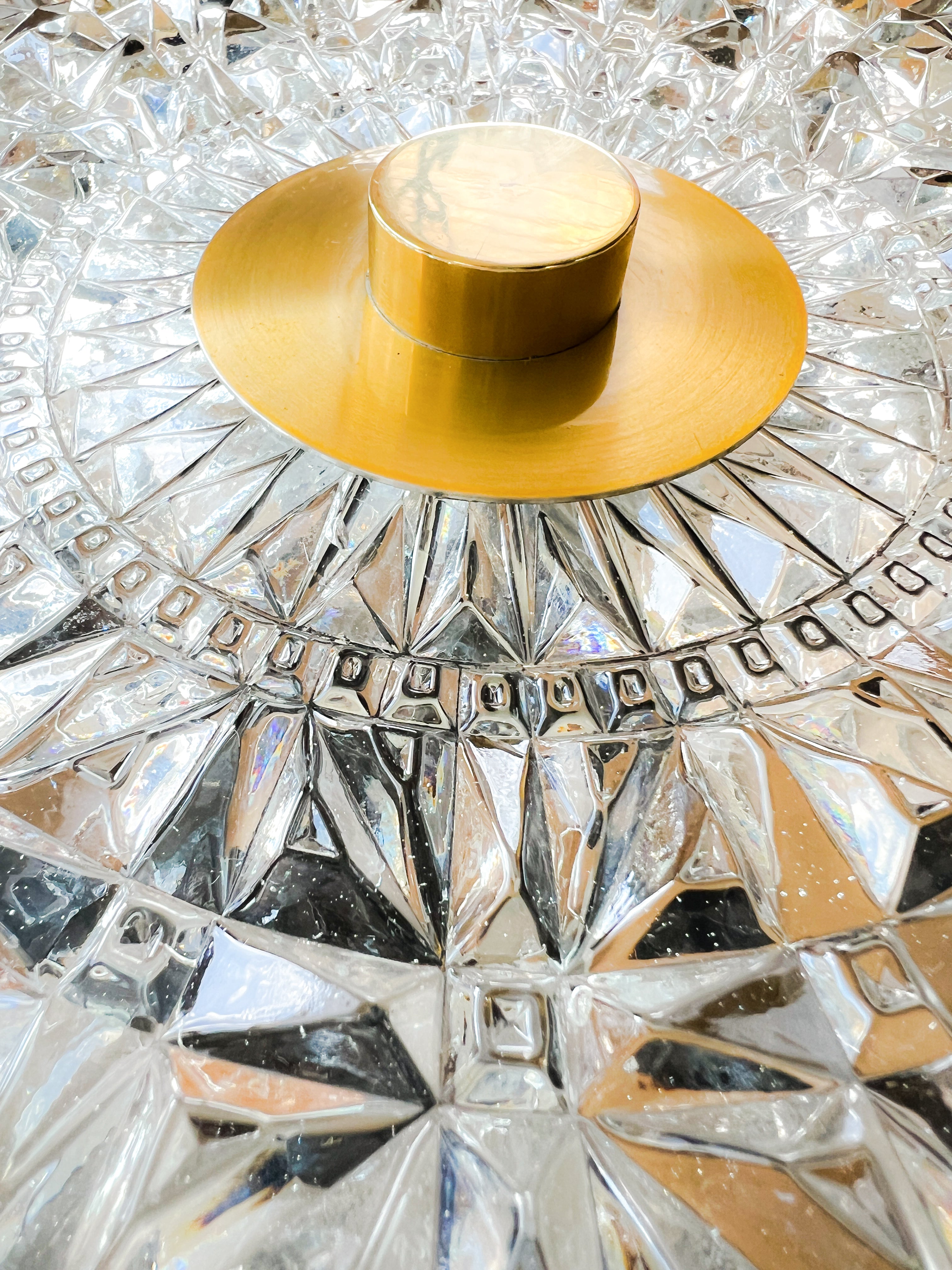 Scandinavian_Brass_and_Crystal_Glass_Pendant_Lamp_by_Vitrika_and_Orrefors