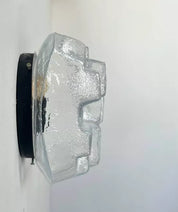 Vintage_Pressed_Bubble_Glass_Wall_Sconce,_France_1960s