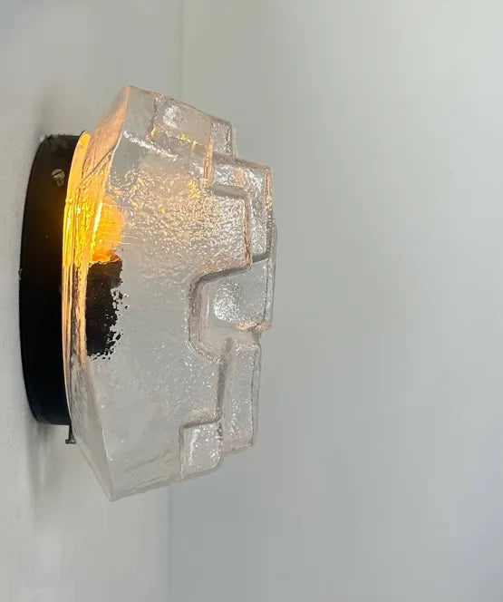Vintage_Pressed_Bubble_Glass_Wall_Sconce,_France_1960s