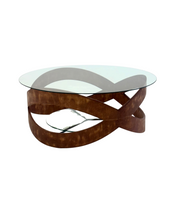 Vintage_round_coffee_table_with_sculptural_wooden_frame