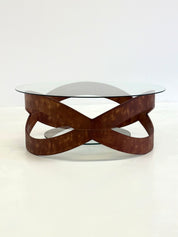 Vintage_round_coffee_table_with_sculptural_wooden_frame