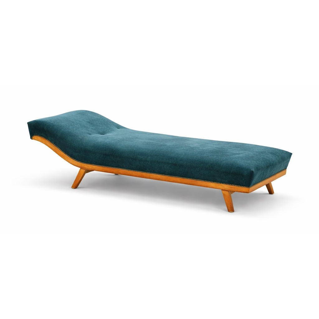 Vintage_Sofa_Bed_Chaise_Longue_with_Wood_Frame_and_New_Upholstery
