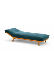 Vintage_Sofa_Bed_Chaise_Longue_with_Wood_Frame_and_New_Upholstery