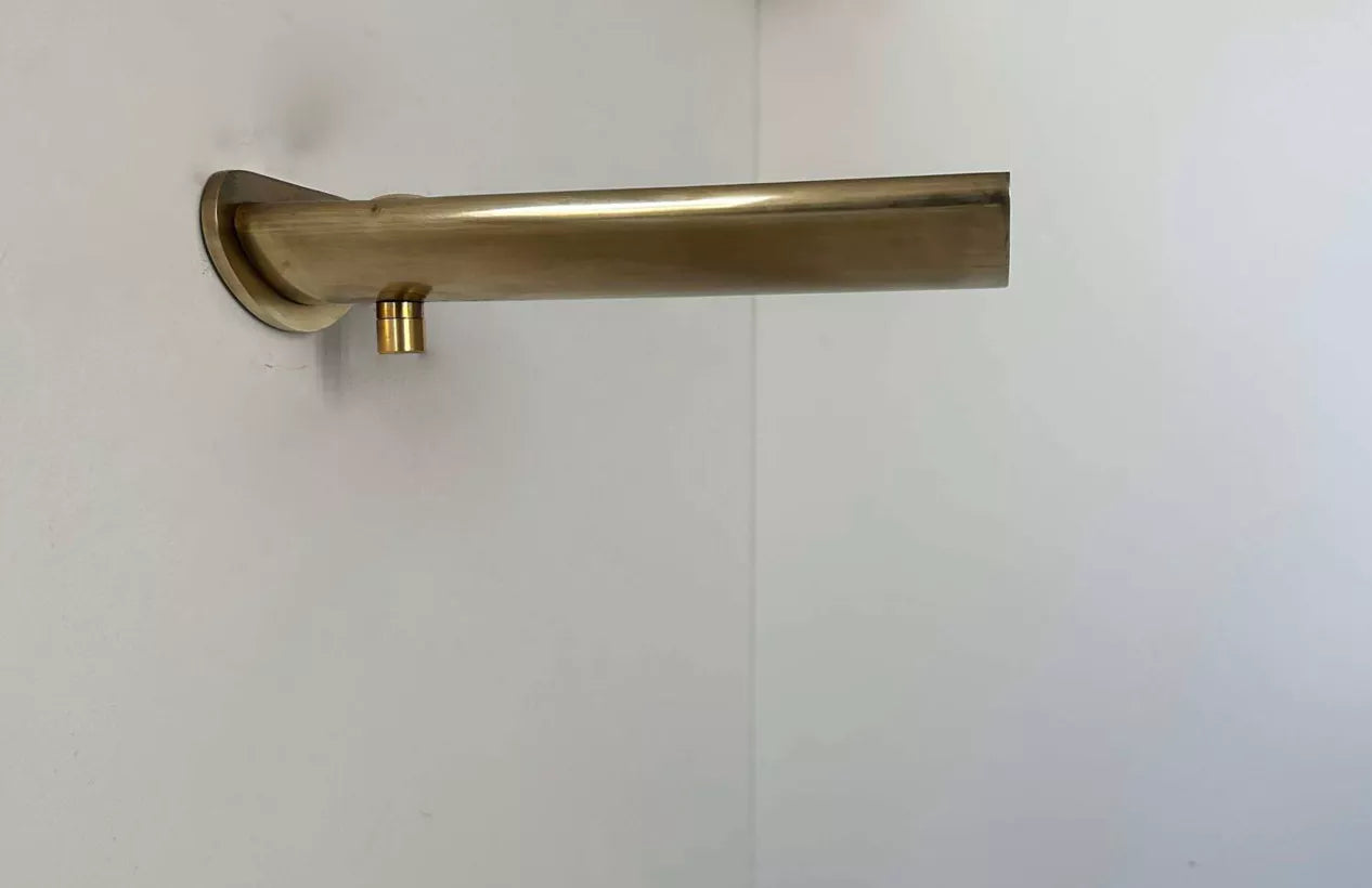 Vintage_Solid_Brass_Wall_Sconce_with_Dimmer,_France_1970s