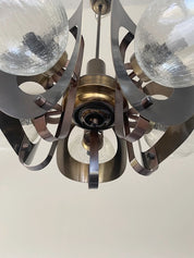 Vintage_Space_Age_Yugoslavian_Chandelier_with_tri-tone