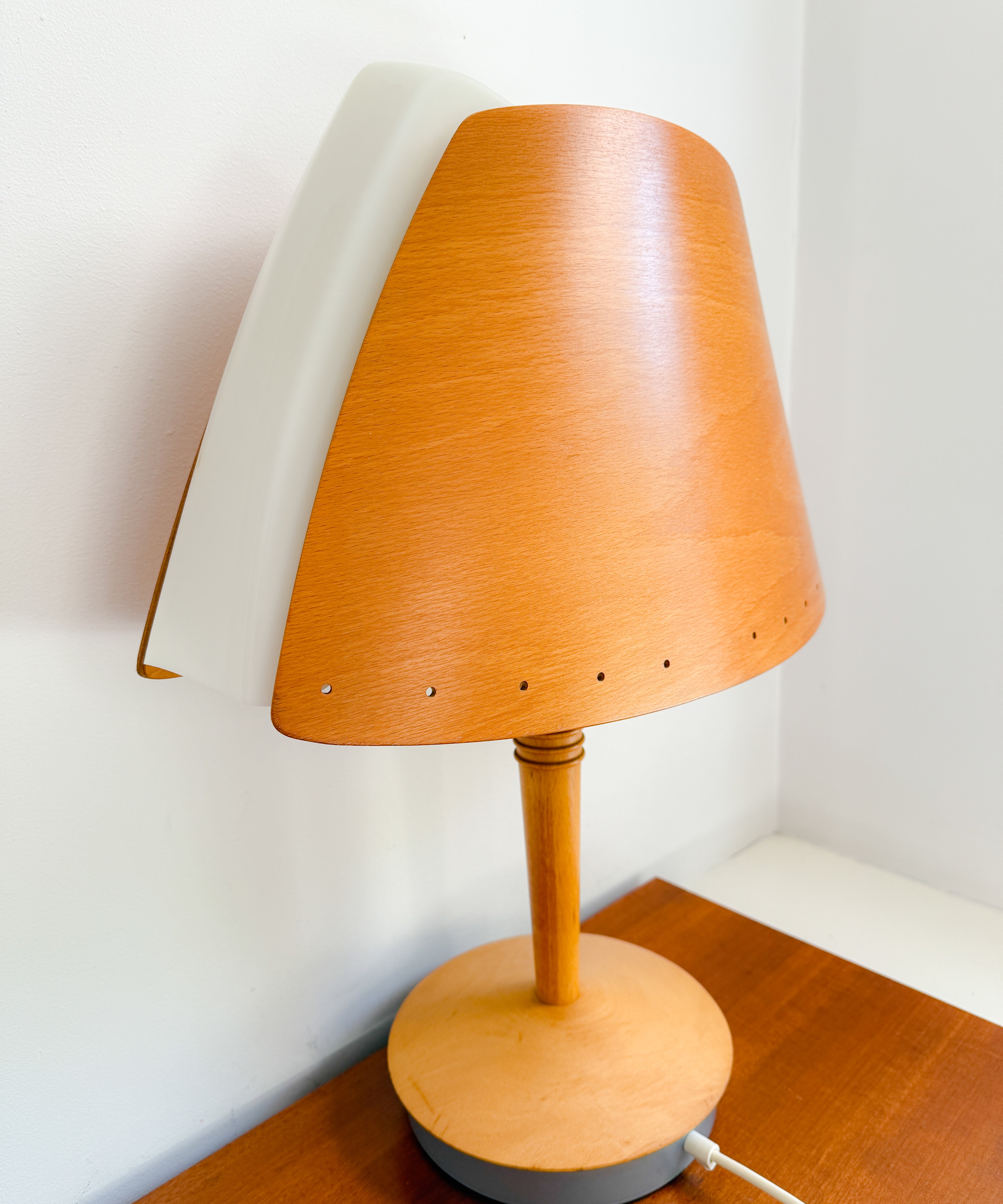 XXL_French_Beech_Wood_Table_Lamp_by_Lucid_Atelier_Sedap_by_Soren_Eriksen,_1990s