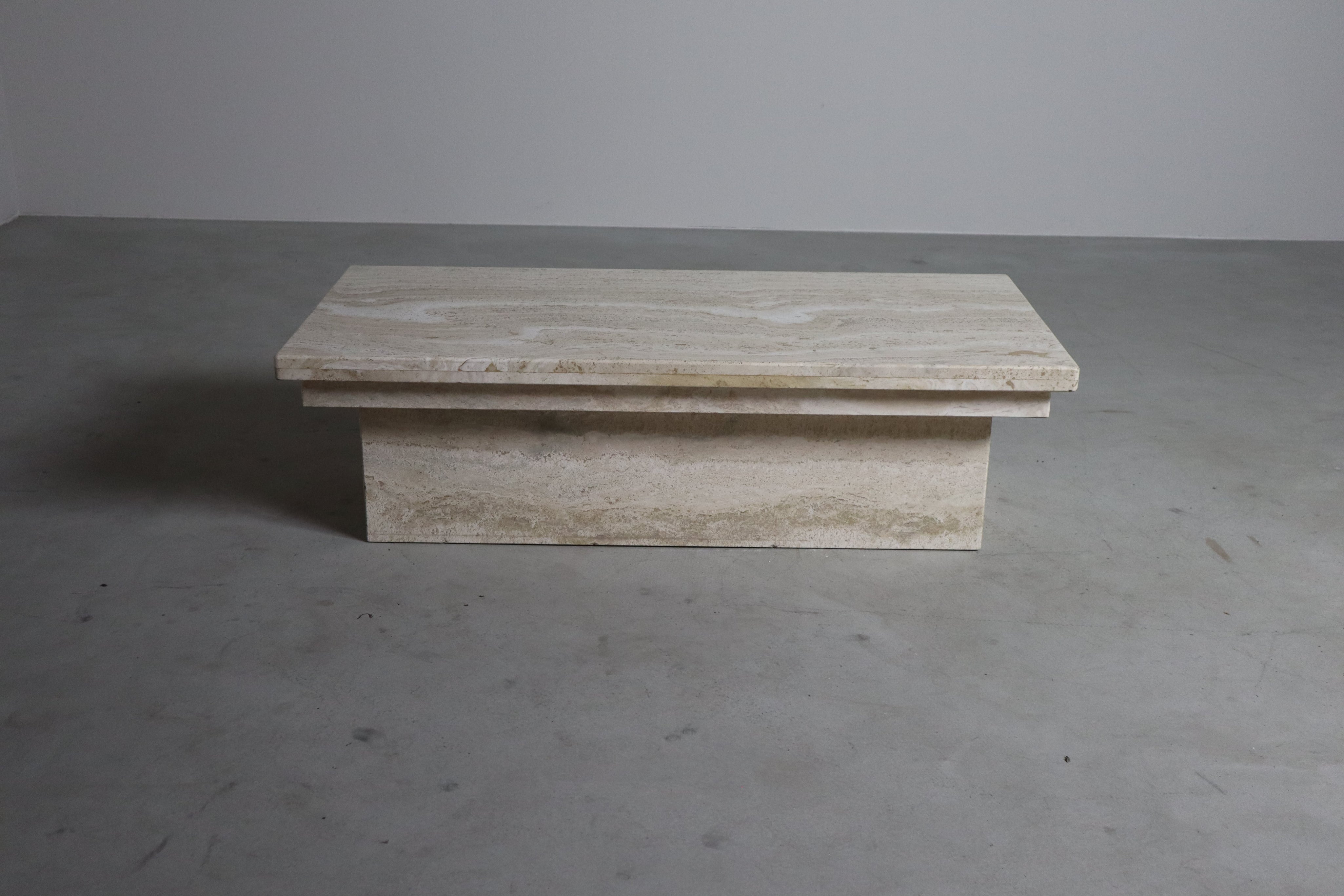Vintage_Travertine_coffee_table,_Italy,_1970s