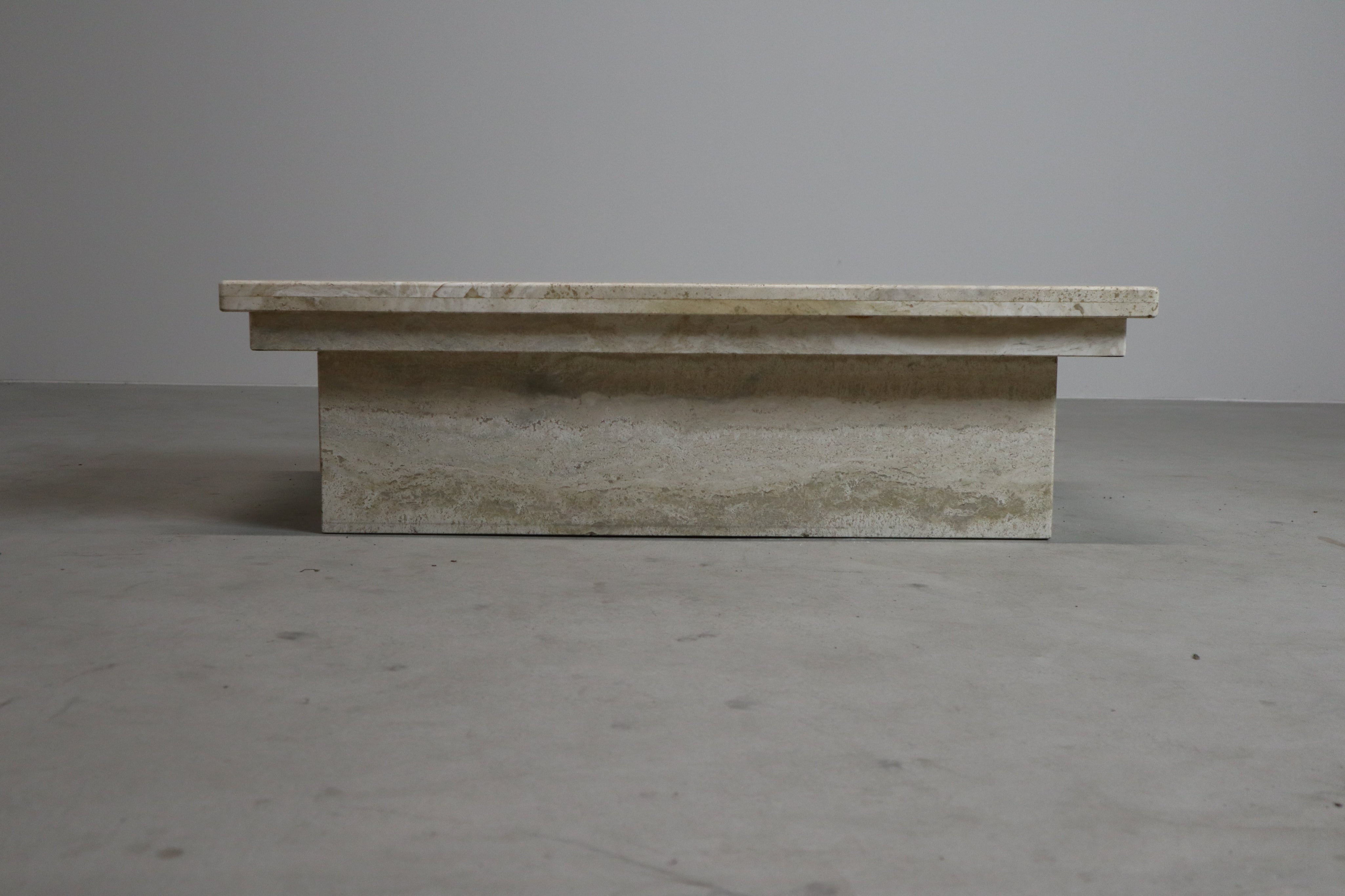 Vintage_Travertine_coffee_table,_Italy,_1970s