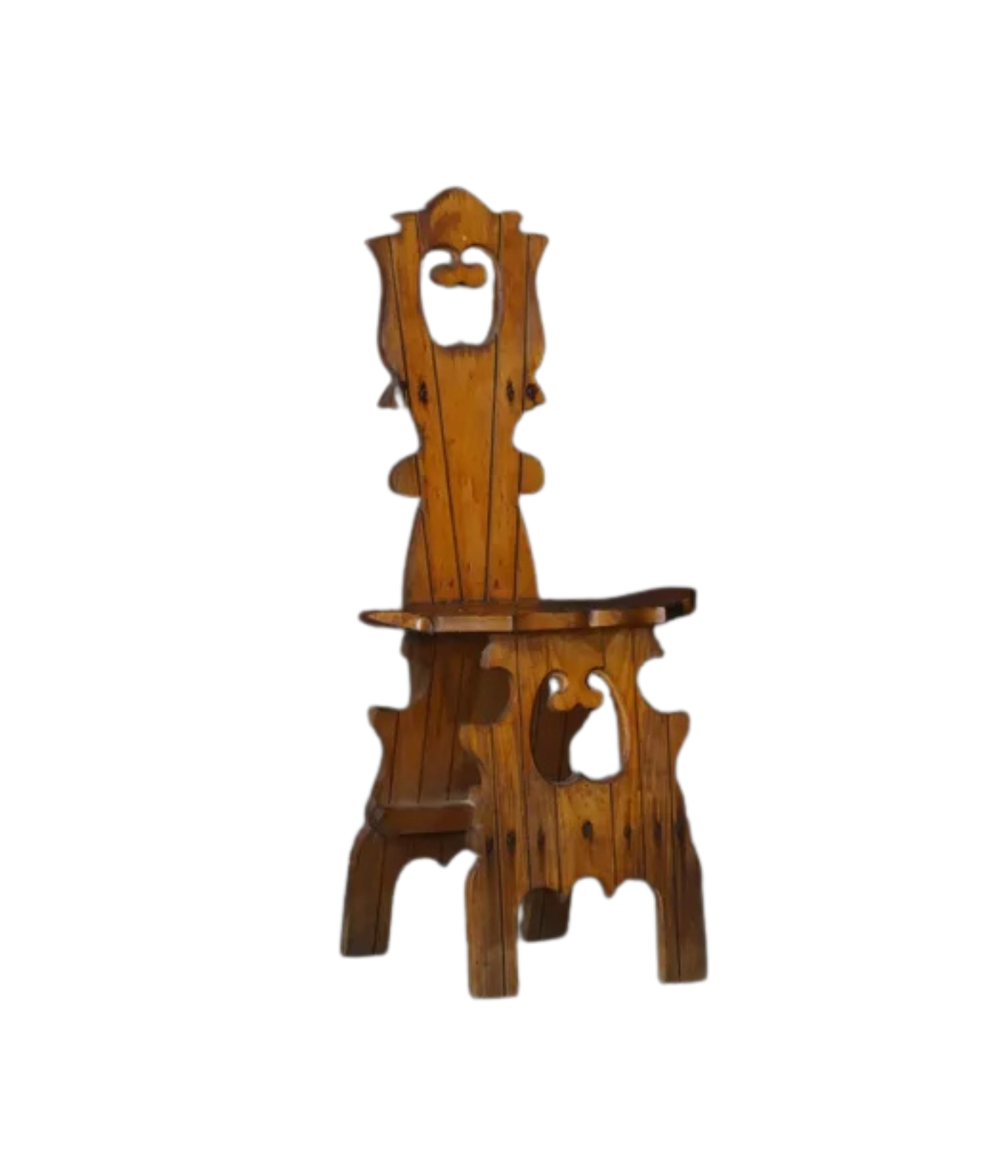 Vintage_Wabi_Sabi_Dining_Chair_in_Patinated_Elm_Wood,_Italy_Mid_Century