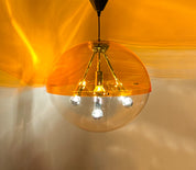 Space_Age_Orange_and_Chrome_Sputnik_Pendant_Lamp_by_RAAK_Amsterdam,_1960s–1970s