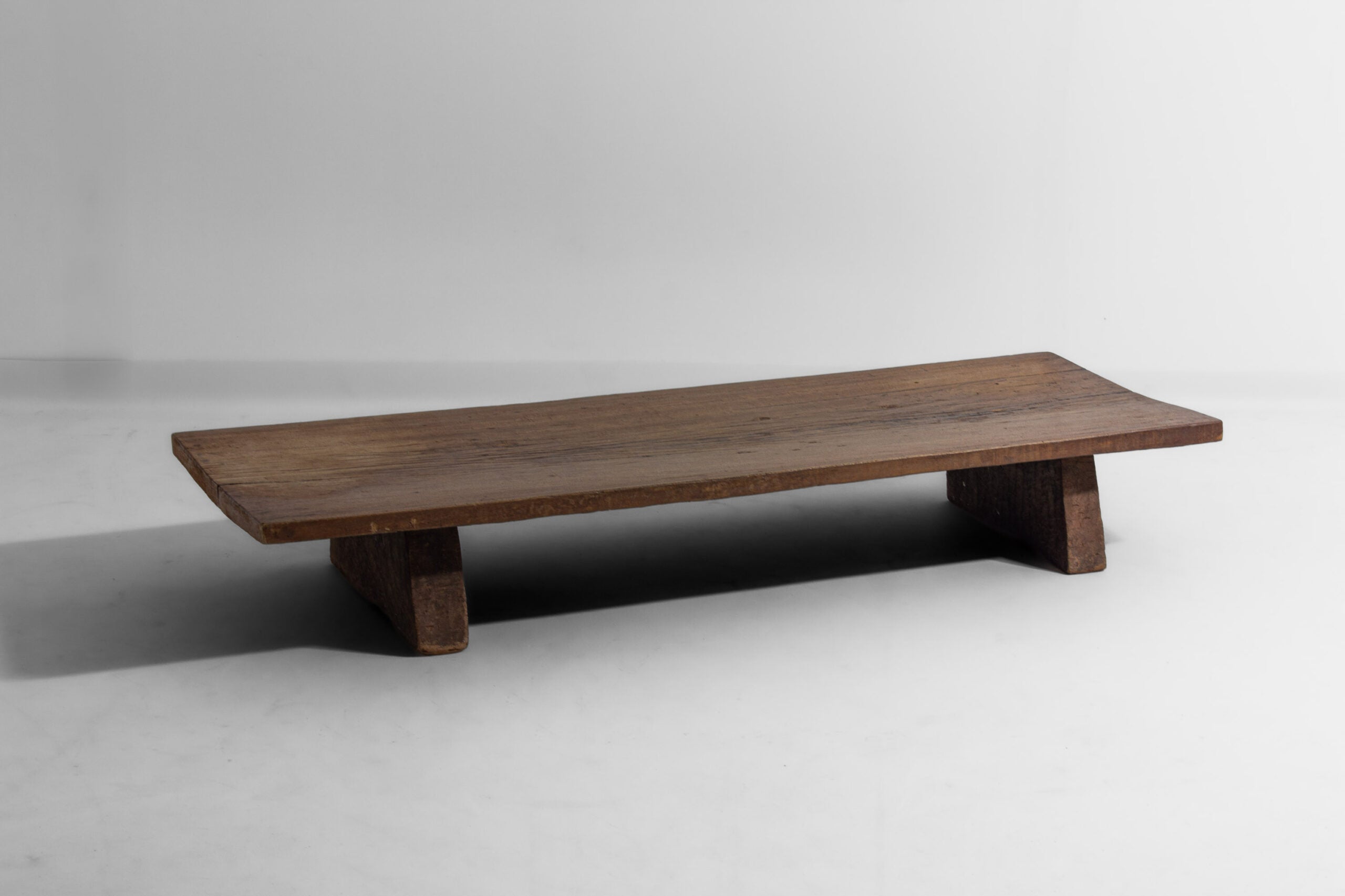 Wabi-Sabi_Antique_French_Coffee_Table_in_Solid_Wood,_Early_1900s