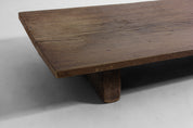 Wabi-Sabi_Antique_French_Coffee_Table_in_Solid_Wood,_Early_1900s