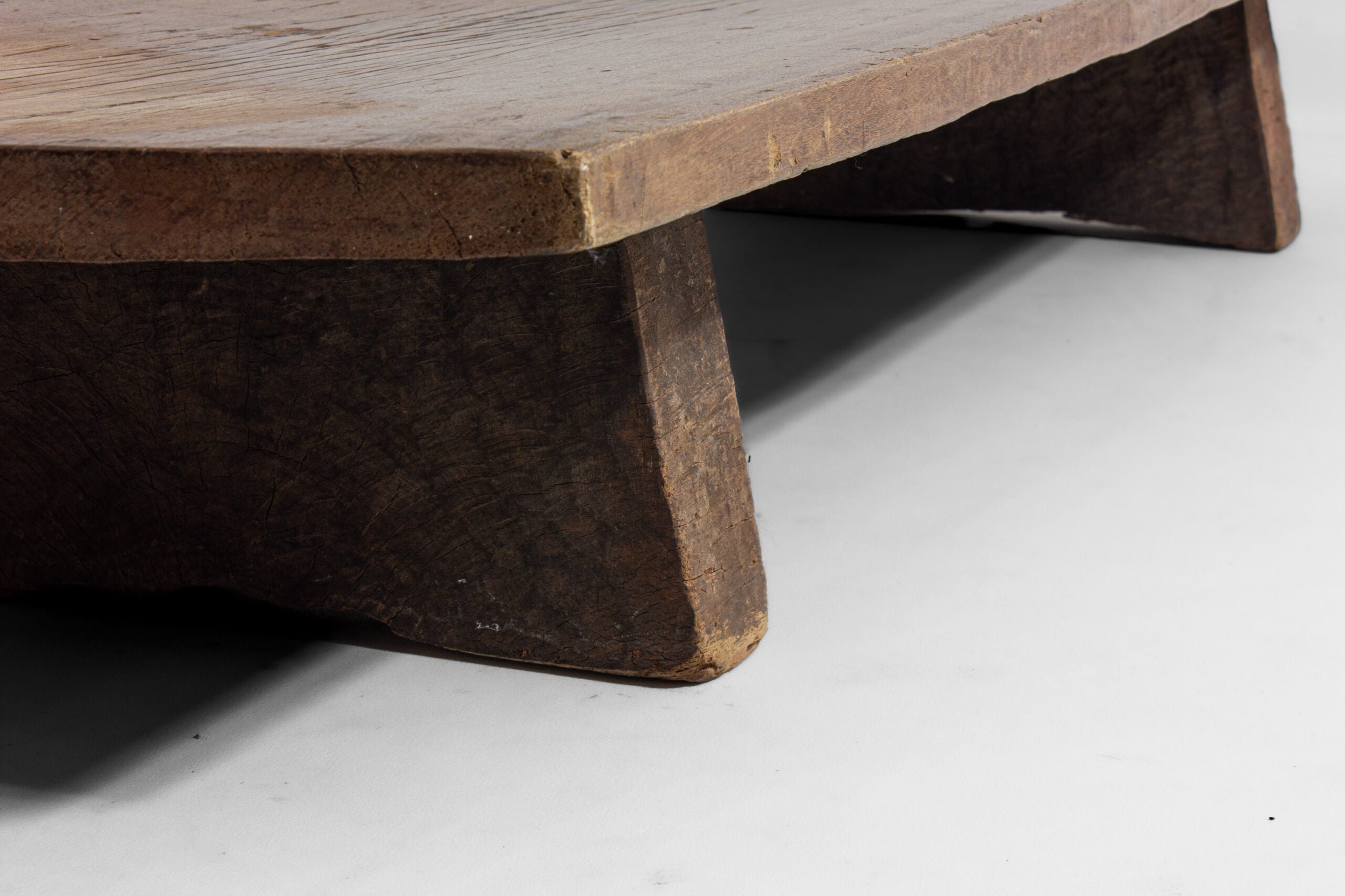 Wabi-Sabi_Antique_French_Coffee_Table_in_Solid_Wood,_Early_1900s