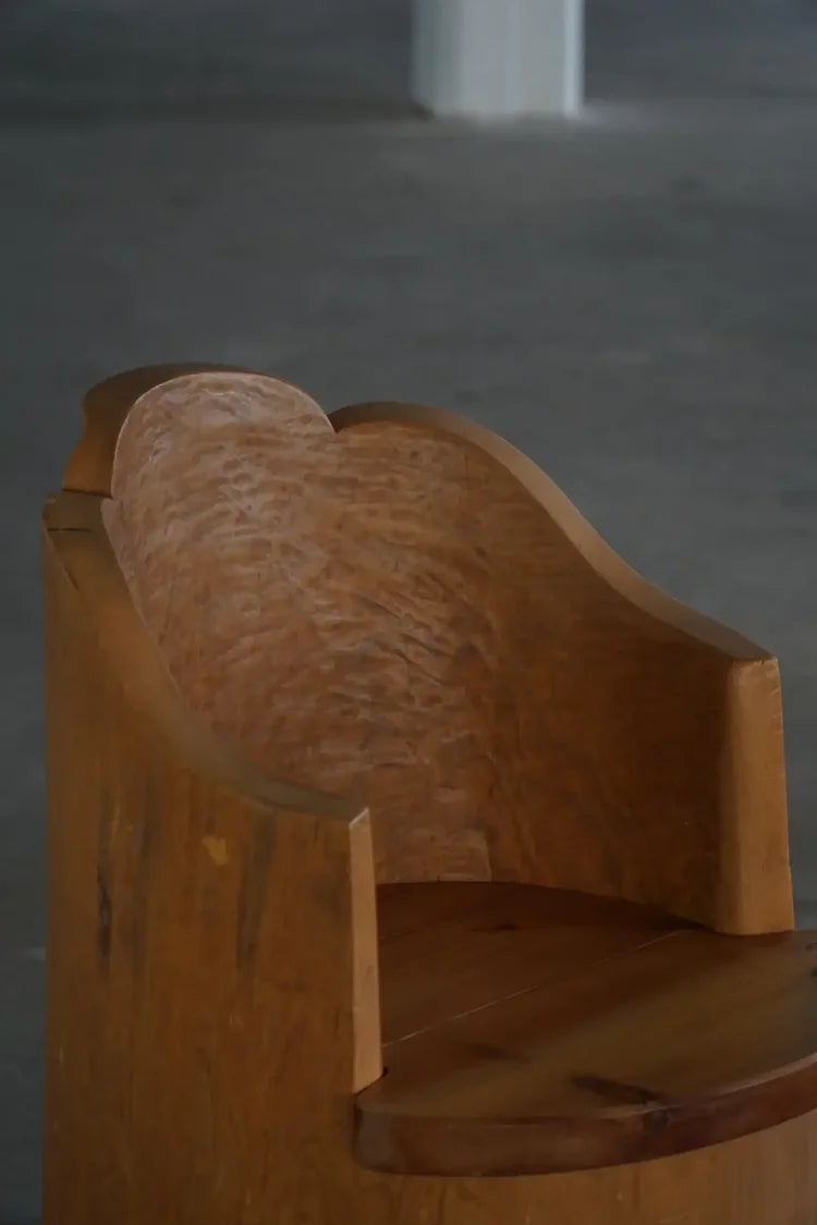 Wabi_Sabi_‘Stump’_Chair_in_Pine,_Organic_Scandinavian_Design