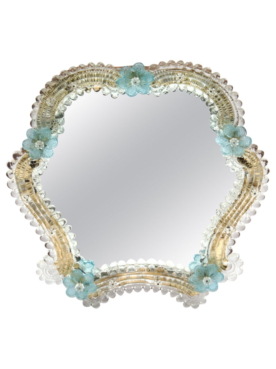 Wall_Mirror,_Murano_Glass_Frame_With_Floral_Ornaments,_1950s,_Italy