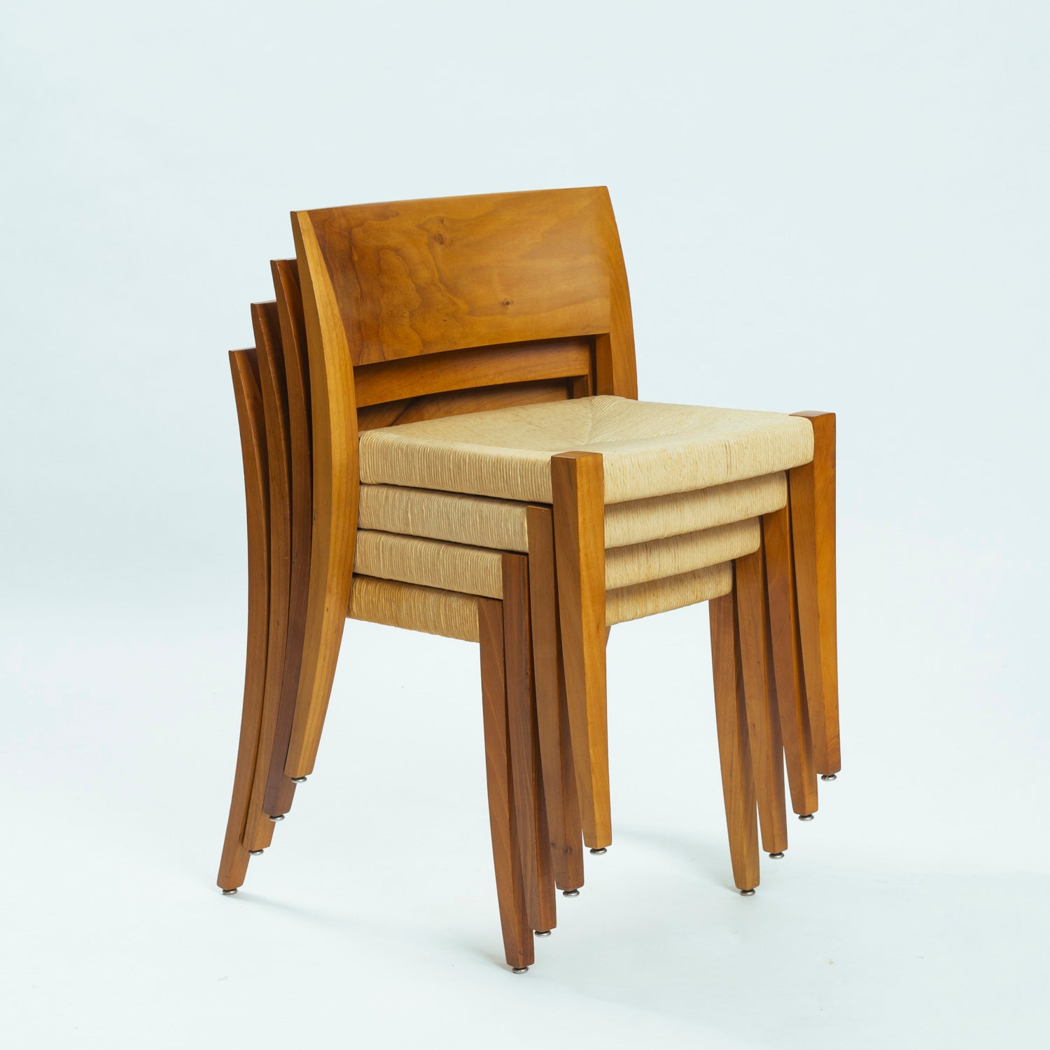 Set_of_4_Molteni_&_Co_Walnut_Dining_Chairs_with_Papercord_Seats,_Italy_1990s